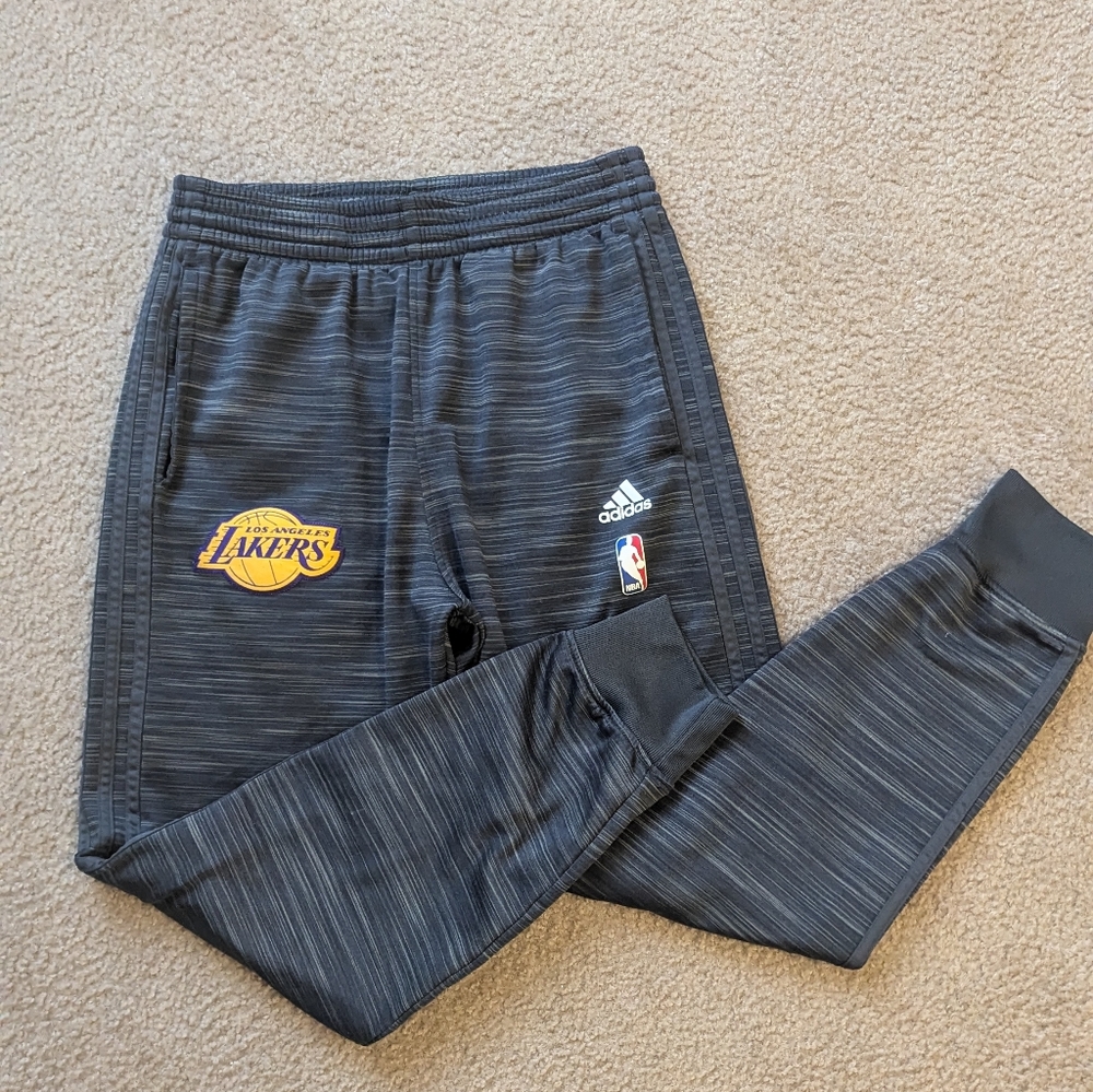 Adidas Los Angeles Lakers Team Issued Joggers M